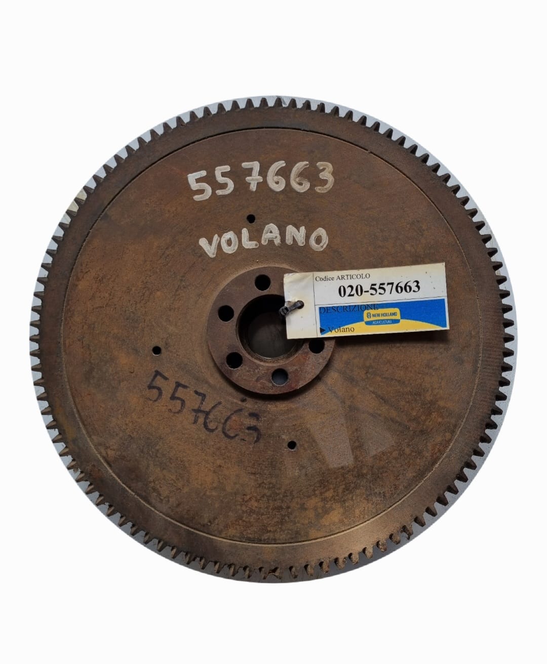 557663-NEW HOLLAND flywheel